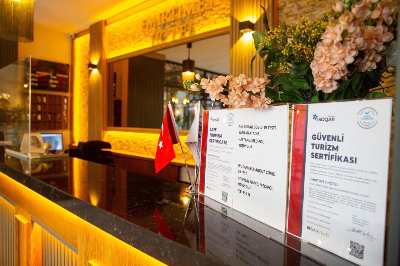 Emirtimes Hotel Kadikoey Estambul Exterior foto